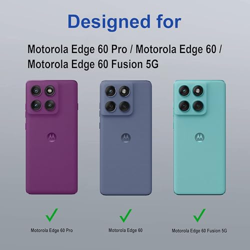 Image of Zapcase Back Case Cover for Motorola Edge 60 Pro | Compatible for Motorola Edge 60 Pro Back Cover | Case Cover with Camera Protection | (TPU + PC | Transparent)