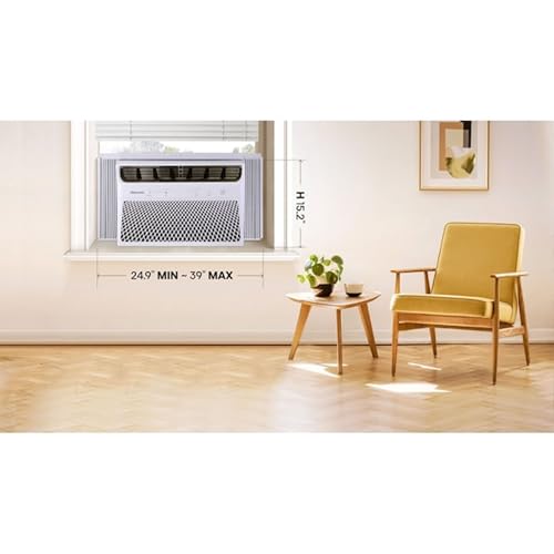 image for Hisense 12,000 BTU Window Air Conditioner with Wi Fi, Cold and Quiet C