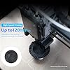 Siraya Tech Rebound PEBA 85A Flexible Filament, The Super TPU | Softer 85A Durometer for High Flexibility | 62% Energy Return, Lightweight, Nylon-Based Durability | 3D Printer Filament (Black, 800g)