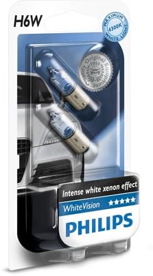 PHILIPSWhite Vision Ultra H6W 12036WHVB2 (Pair)
