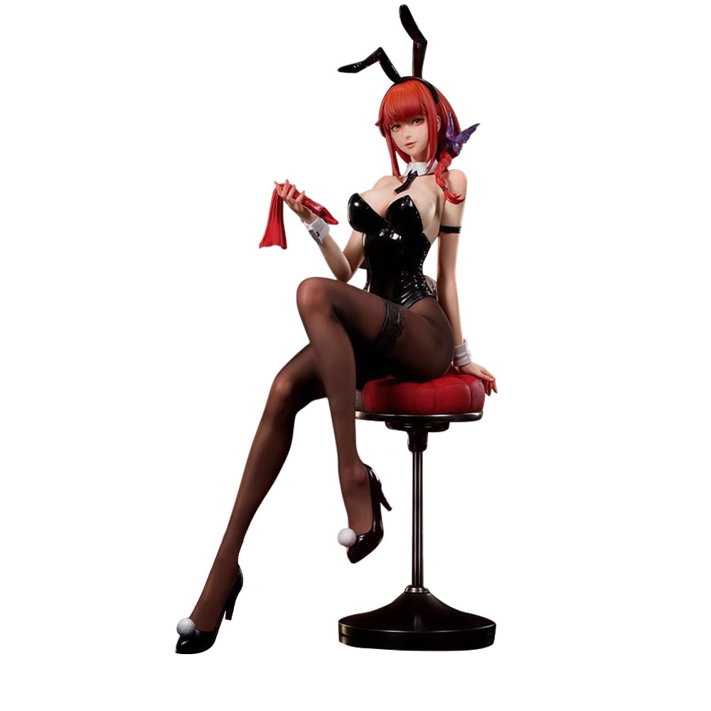 Makima figurka 45cm Anime Bunny Girl figurki 1/4 kreskówkowy model figurka akcji PVC statuetka dekoracja biurka, przedmioty kolekcjonerskie prezenty dla fanów