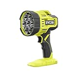 RYOBI 18V ONE+ LED Spotlight 650 Yard Beam Distance, PCL661B