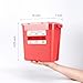 Alcedo Sharps Container for Home Use 2 Gallon (3-Pack), Biohazard Needle and Syringe Disposal, Professional Medical Grade