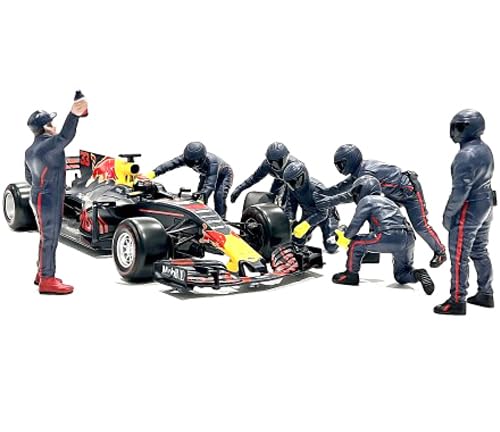 Amazon.co.jp: American ジオラマ フォーミュラワン F1 ピットクルー 7