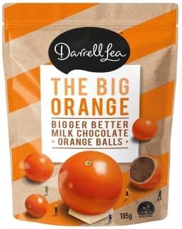 Darrell Lea The Big Orange 185g x 12