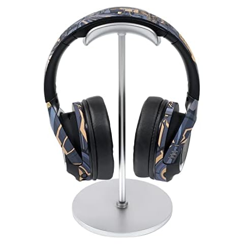 Headphone Stand Holder, Headset Stand,Earphone Stand with Aluminum Supporting Bar and Base for All Headphone Sizes Cover
