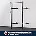 Titan Fitness T-3 Series Wall Mounted Folding Power Rack, 82