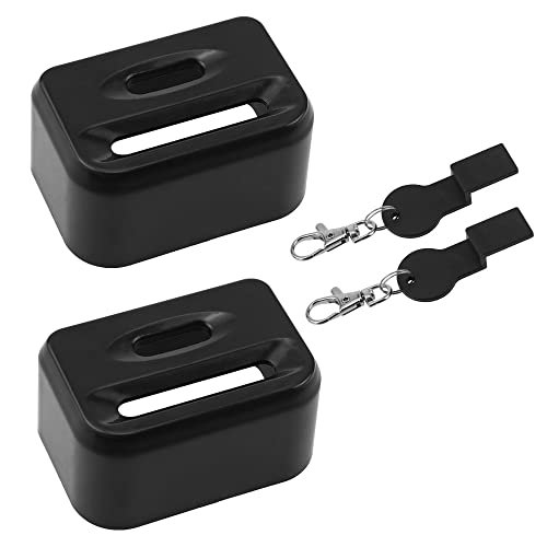 Alppihym 2 serrures de porte de voiture noires/serrures de ceinture de sécurité pour enfants, sièges auto fixes pour empêcher les enfants de déboucler les...