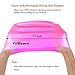 Swim Cap, Firesara Original Updated Swimming Cap 3D Ergonomic Design Comfortable Durable Ear Protection for Women Kids Adults Men Boys Girls for Long or Short Hair with Nose Clip and Ear Plugs (Pink)