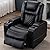CANMOV Electric Power Recliner Chair with USB Ports and Cup Holders, Breathable Leather Home Theater Seating with Hidden Arm Storage by CANMOV