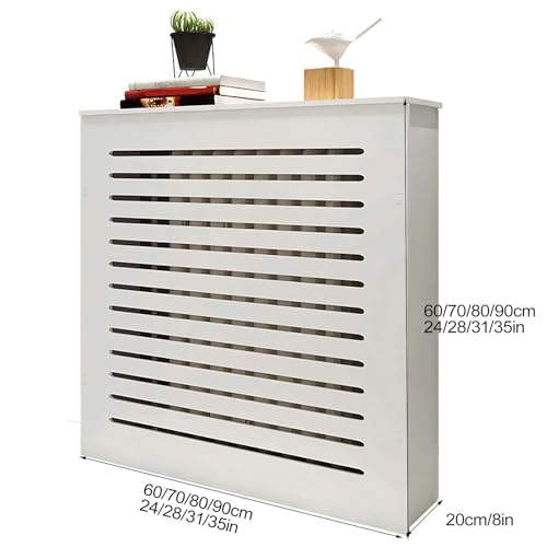 Cache-radiateur facile à installer avec étagère déco - 2