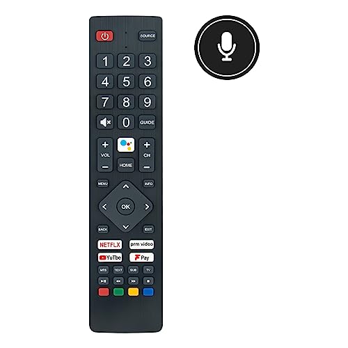 VINABTY POF/RMC/0004 Replace Voice Remote Control Fit for Polaroid tv Remote Control P50UAM2351U P32RAM1071U PA32H4312LEKB Smart HD Ready LED Android TVs - Image 2