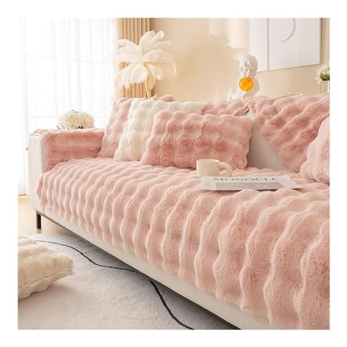 Housses de coussin de canapé en fourrure moelleuse haut de gamme