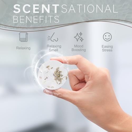 Aromatherapy Shower Steamers Birthday Day Gifts Coconut Mint - Swcandy 8 Pcs Bath Bombs Birthday Gifts for Women, Shower Bombs with Essential Oils,... - Image 7