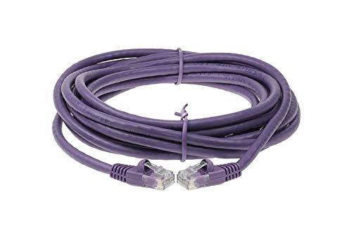 Cable Red Ethernet Cat 6 UTP 100 ft Morado miniatura 1