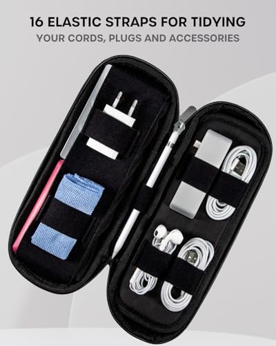 Electronics Travel Organizer for Charger & Laptop Accessories | Small Cable Bag Organiser for Tech Gadgets & Travel Essentials | Tech Pouch & Power Bank Case for Camera Accessories (Camo) - Image 5