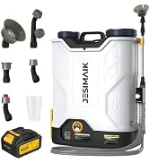 Amazon.co.jp: JESIMAIK 電動噴霧器 18L 充電式 4.0Ahバッテリー 自動