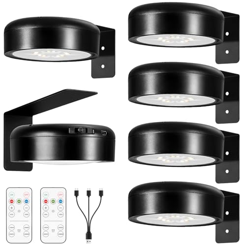 Image of Arixinks Wireless Picture Light Rechargeable for Painting Art Dispaly with Remote Control, Wall Light Painting Lighting with 3 Lighting Colors Brightness Dimmable Timer Off for Portrait Frame