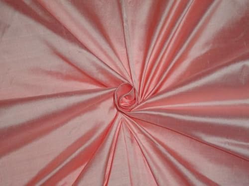Tissu Dupioni en pure soie rose vif 137 cm pour volume et tenue