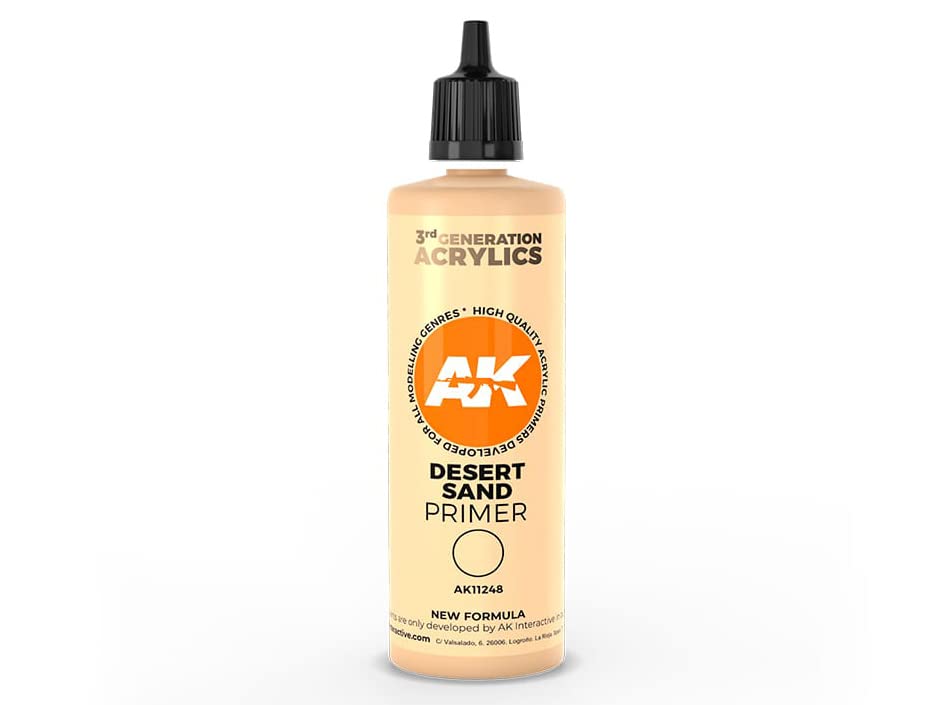 AK InteractiveDesert Sand Surface Primer 100ML 3Gen Paint, Brown