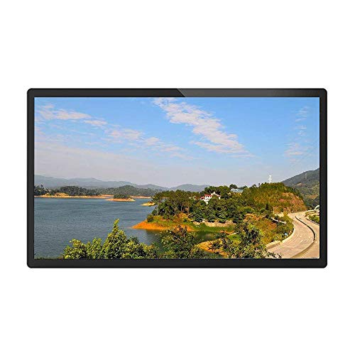 GAZOGJ Narrow-Side Wall-Mounted 21.5-Inch Android Tablet Touch Monitor Triage Advertising Machine All-in-One Photo Frame Electronic Photo Album Frame Display Product P