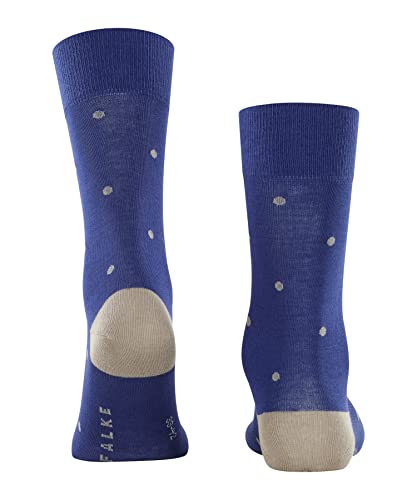 Image of FALKE Men's Dot Socks, Breathable, Crew, Casual or Dress, Polka Dots, 1 Pair