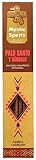 Incienso Artesanal Sahumerio Mystic Spirits Aromas Hecho en India - 8 varitas (Palo Santo y Copal)