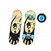 Produktbild EnjoyFit Skateboard für Kinder 3-10 Jahren, Double Kick Trick Skateboard, Komplettboard mit LED Leucht-Rollen 60 * 15 cm, MAX. Belastbarkeit 50 KG (Street - Skate)