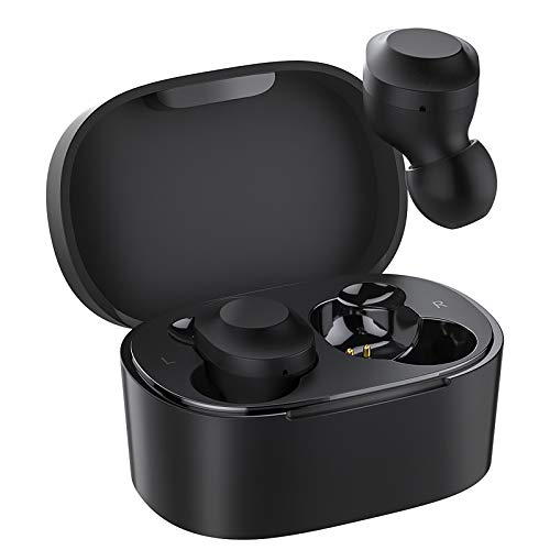 Auriculares Inalambricos Bluetooth,KUNGIX Bluetooth 5.0 Auriculares Inalámbricos Verdaderos, IPX5 TWS Mini Auriculares Deportivos,Conexión Bluetooth Estable para Dispositivos Móviles