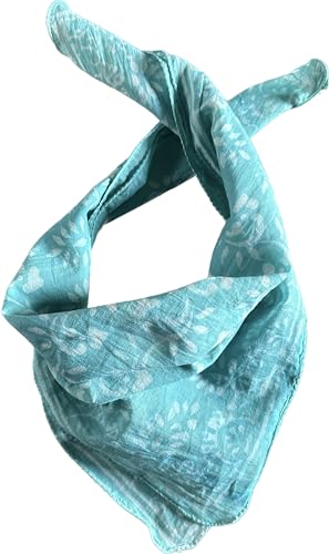 Mud print bandana Organic Cotton Bandana Moselle, Bandananeck Scarf, Paisley Design Scarf, Vibrant Color, High-Quality, Winter Scarf, Unique Design 100% cotton scarf neckband