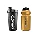 Yamamoto Shaker 700 ml Borraccia 500 ml oro (Shaker + bottiglia)