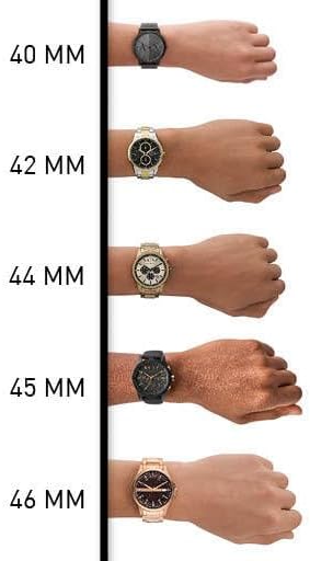 Armani Exchange A|X Chronograph Watch for Men; Men's Watch with Leather, Stainless Steel or Silicone Band - Image 6