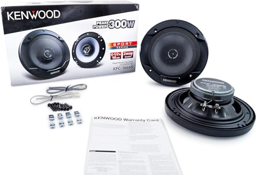 Kenwood DDX57S 6.8-Inch Capacitive Touch Screen, DVD CD Car Stereo with CarPlay, Android Auto, and Bluetooth | Plus KENWOOD KFC-1666S Car Stereo Speaker 6-1/2\" 2-Way Speakers with Powerful Sound and E - Thumbnail 6
