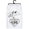 Primitives by Kathy Theres No Place Like Home Decorative Kitchen Towel