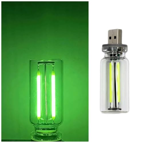 Lampes d'ambiance rétro colorées pour voiture, ampoule USB pour voiture, veilleuse LED portable, contrôle tactile, prise USB pour voiture, mini véhicule, lumières d'ambiance d'intérieur de voiture