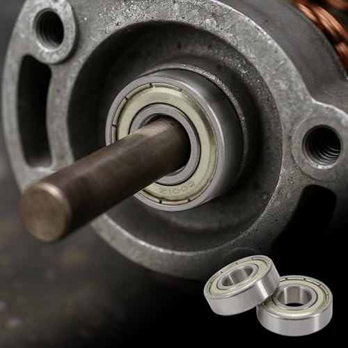 Image of 2Pcs Z1009 Deep Groove Ball Bearing 12 * 28 * 8 Bearing 6001Z Pre-Lubricated