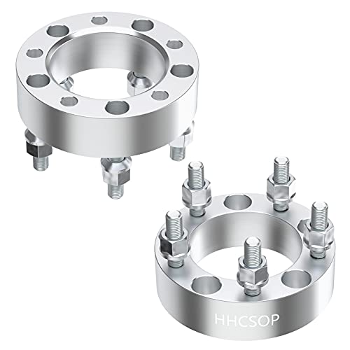 5x4.5 Wheel Spacers 1.5" (38mm) 5 Lug Hub Bore 82.5mm with 1/2"x20 Studs for Ford Mustang Ranger Explorer Edge Crown Victoria | JEEP Wrangler Liberty Cherokee Comanche, 2PCS 5x114.3mm Wheel Adapters