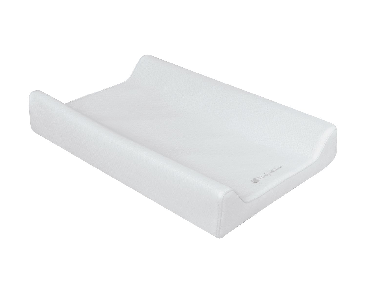 Kikkaboo, fasciatoio in memory foam Airknit 70 x 45 cm bordo laterale rialzato, colorazione:grigio