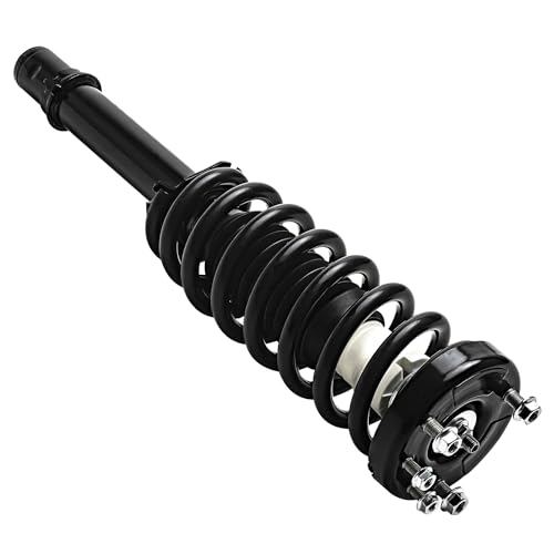 Image of Detroit Axle - 2 Front Struts for 2004 2005 2006 2007 2008 Acura TSX, Struts w /Coil Spring Replacement Suspension Quick Install Ready Shock Assembly