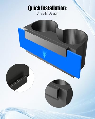 Portavasos para fila trasera compatible con GMC Yukon y Chevrolet miniatura 5