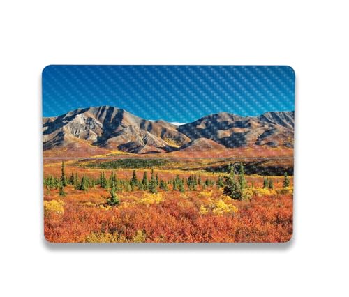 Image of MightySkins Carbon Fiber Skin Compatible with Microsoft Surface Laptop Studio 2 (2023) Full Wrap Kit - Denali Dreams | Protective, Durable Textured Carbon Fiber Finish | Made in The USA
