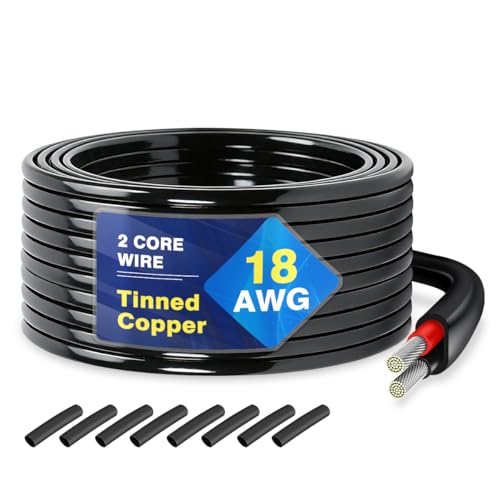 Fil électrique en cuivre étamé 18 AWG 8m sans oxygène pour câblage de précision