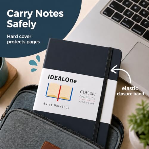 Cuaderno IDEALOne Hardcover Executive para evitar hojas rotas 7