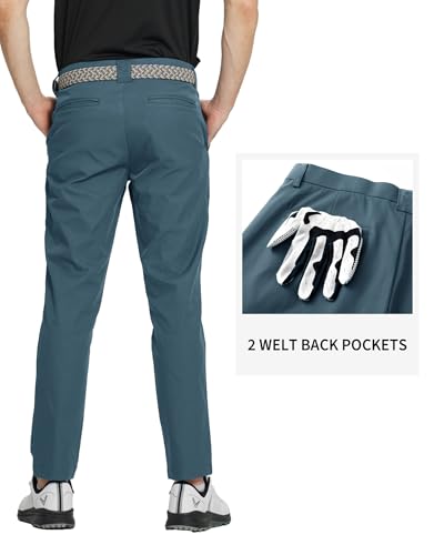 Image of M MAELREG Golf Pants Men Quick Dry - 30 inch /32 inch /34 inch Stretch Lightweight 5 Pockets Water-Resistant Casual Mens Dress Pants