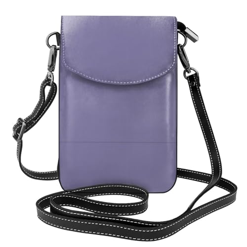 Portefeuille téléphone portable violet pour voyager léger sans sac lourd
