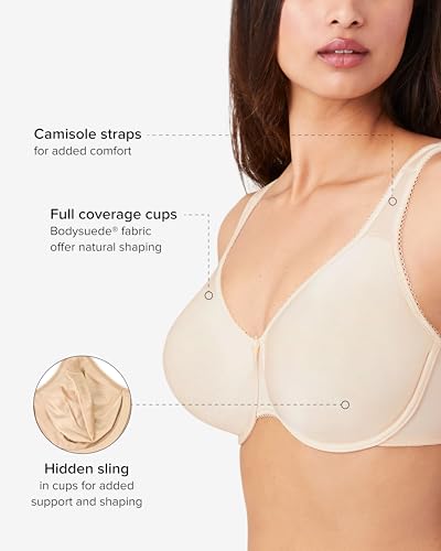 Image of Wacoal Women's Basic Beauty Unlined Underwire Full Coverage Bra, 855192