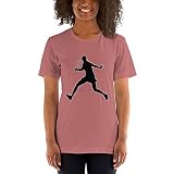 Elena Rybakina Tennis Black Silhouette Ring-Spun Cotton Short Sleeve Shirt