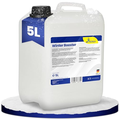 Mr. Perfect® - Effektiver Winter Booster 5L | Pool Wintermittel | Winterschutzmittel für Pools | Wintermittel für Pool | Pool Überwinterungsmittel Algizid | Einfache Winter Poolpflege