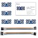 ELEGOO 5PCS HC-SR04 Ultrasonic Module Distance Sensor Compatible with Arduino UNO MEGA Nano Robot XBee ZigBee