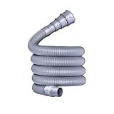 [Nombreuses applications]Convient non seulement comme tuyau d'évacuation pour camping-cars, mais aussi pour les robinets, les machines à laver, les tuyaux domestiques ou comme rallonge pour les conduites d'eau ; une utilisation polyvalente.